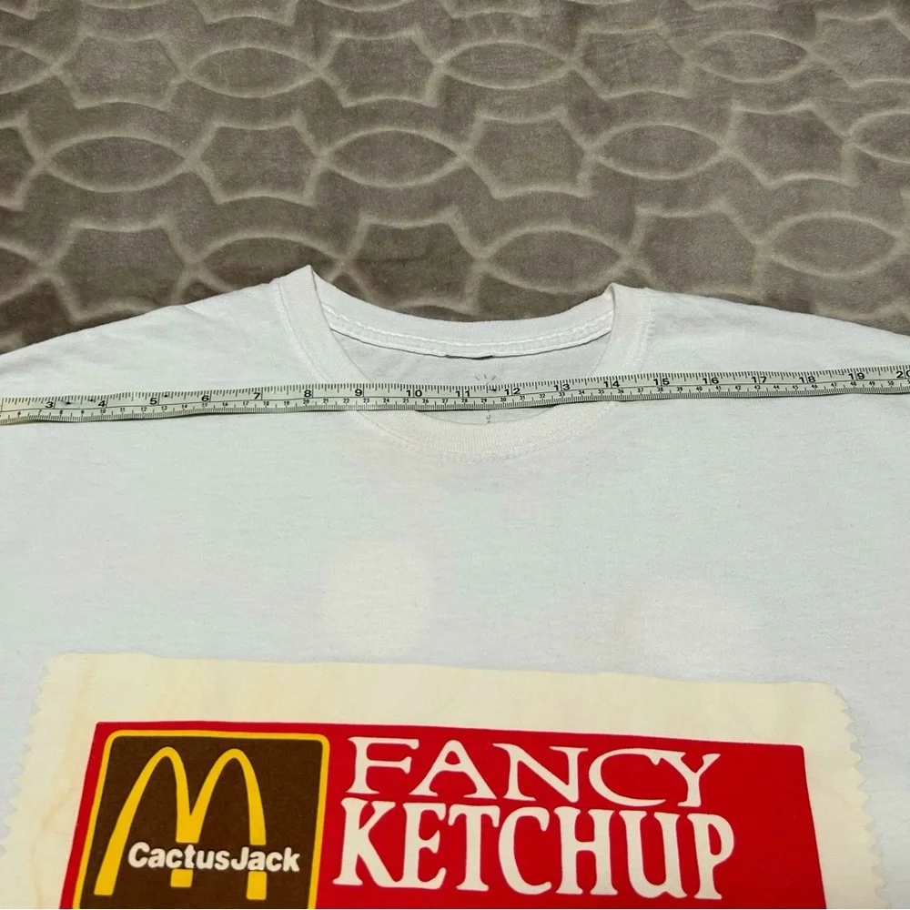 Cactus Jack x McDonald’s “Fancy Ketchup” Tee by Travis Scott - Picture 9 of 9